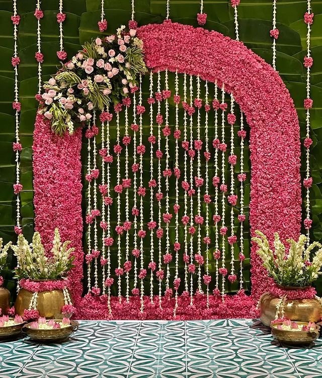 Flower Backdrop Decoration in Patna