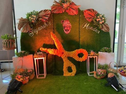 Mundan Stage Decoration in Patna