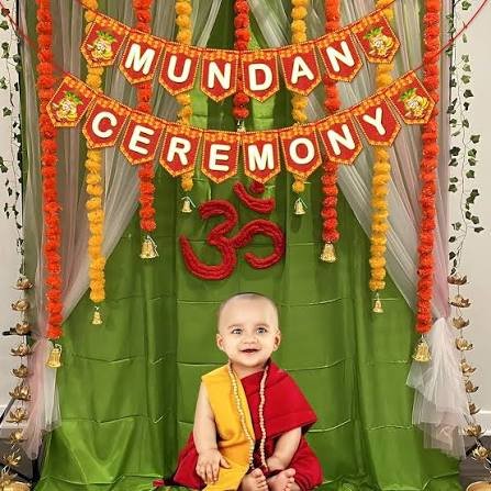 Traditional Mundan Decor in Patna